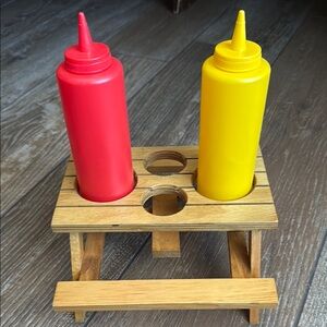 Picnic Table Condiment Holder